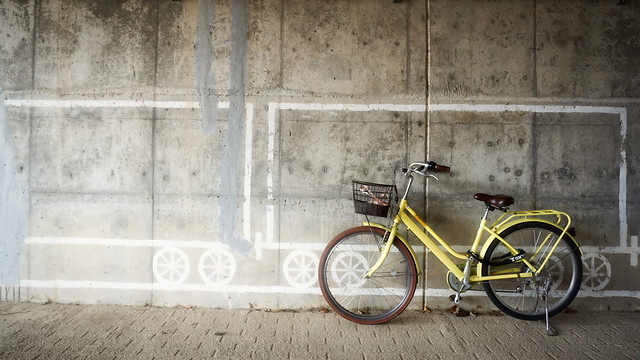 Street-Yellow Bike