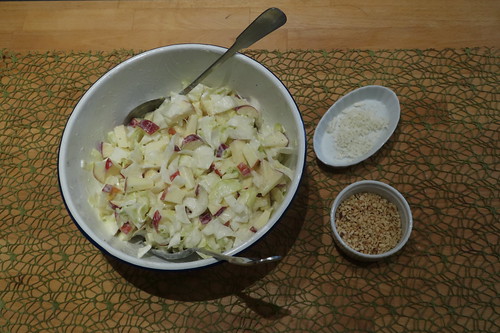Chicorée-Apfel-Salat (große Schüssel) + Toppings