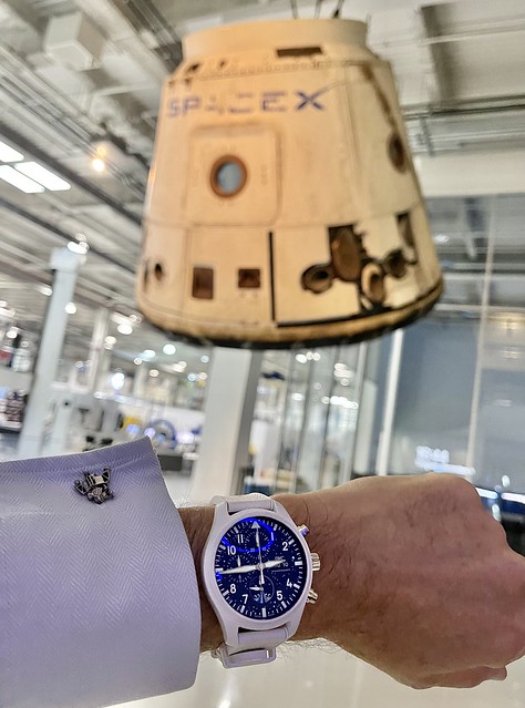 Spacefaring dreams... my SpaceX flown watch