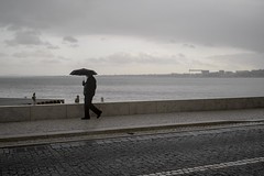 Rainy approaching by the riverfront #autumn #downtown #lisbon #portugal