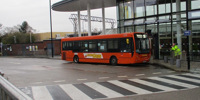 Little Gem Bus - GGV 756 at Altrincham Interchange