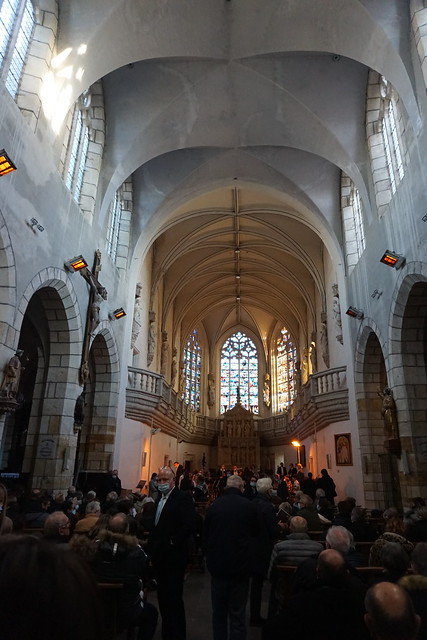 Sainte-Chapelle, Vic-le-Comte : Vue intérieure