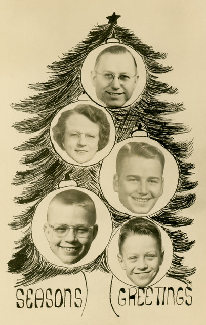 Season's Greeting from All the Fitzgeralds, 1950