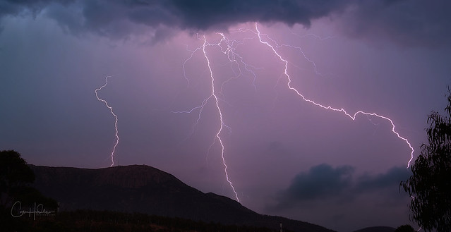 Hobart lightning