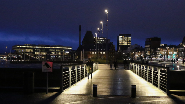 Aarhus Ø by Night, 13. december 2021. Foto: Per Ryolf