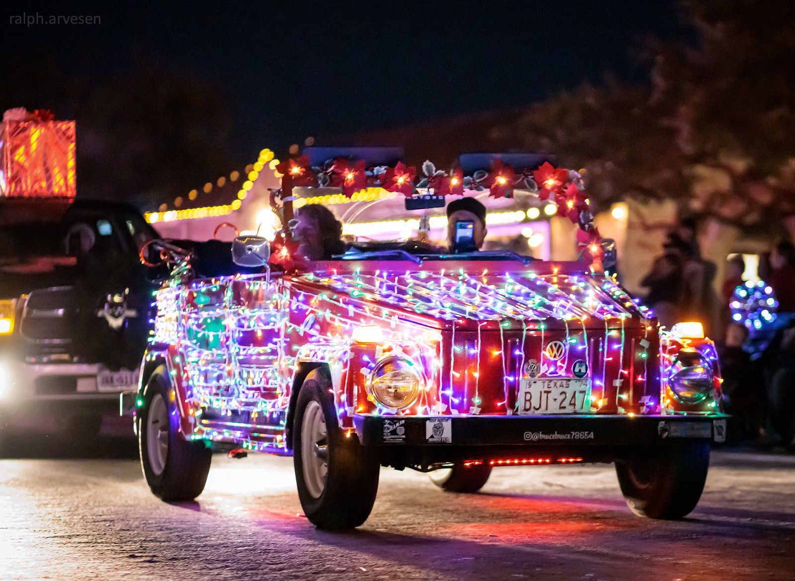 Light-up Christmas Parade | Texas Review | Ralph Arvesen