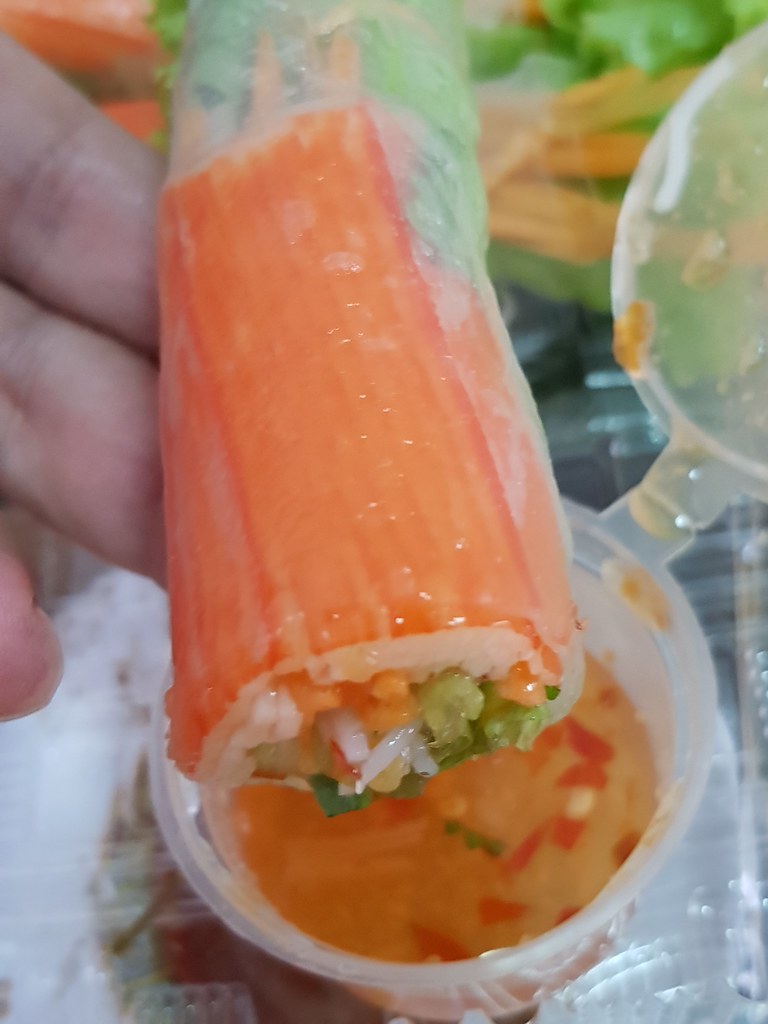 泰式沙拉卷 Thai Salad Roll Thai Salad Roll rm$12 @ Street Thai Food in Empire Subang SS16