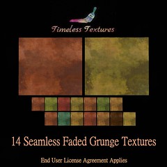 2021 Advent Gift Dec 14th -  14 Seamless Faded Grunge Timeless Textures