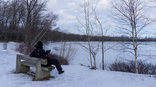québec saintefoy canada relaxation parcdelabasedepleinairdesaintefoy hiver pq 06887 hervé vue sur le lac laberge en view lake winter