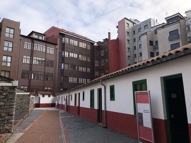 Imagen actual de la Ciudadela de Celestino Solar en Gijón