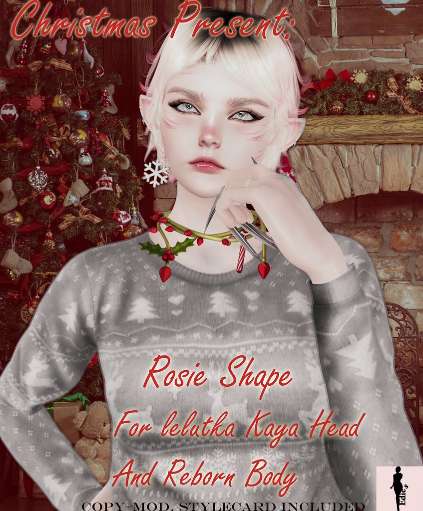 Christmas Present from Edies: Rosie shape for Lelutka Kaya!