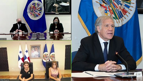 OEA y Panamá firman Memorando de Entendimiento sobre hub humanitario
