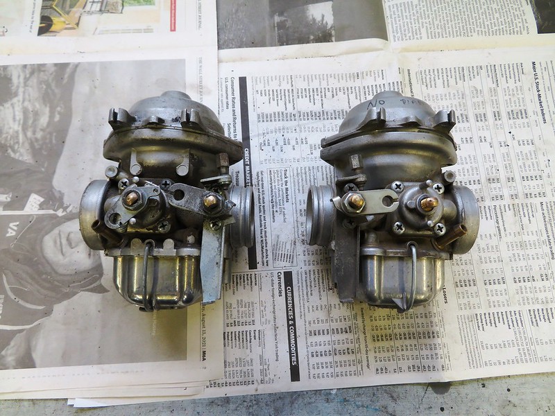 R100/7 32 mm Carburetors That I Can Adapt For the R80ST