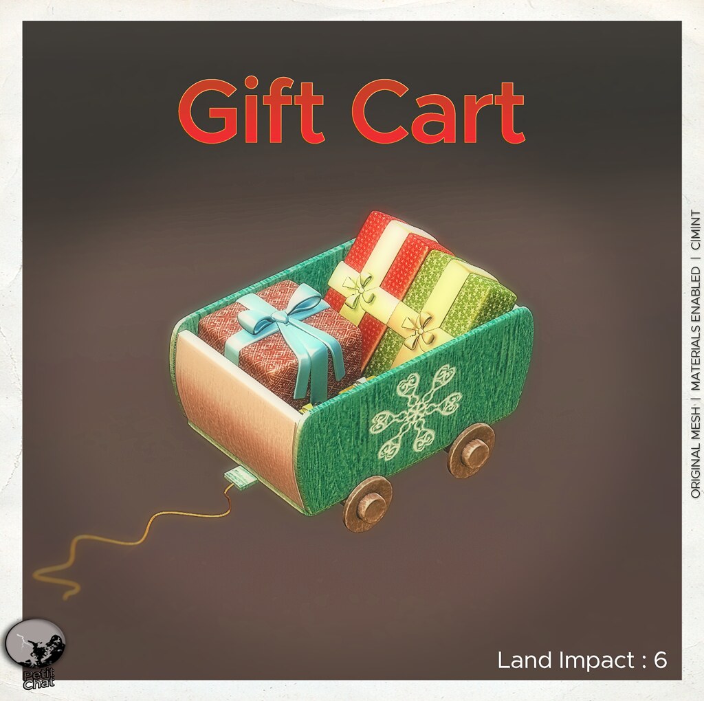New release : Gift Cart @ Shop & Hop Event ... And it's a gift for everyone !
