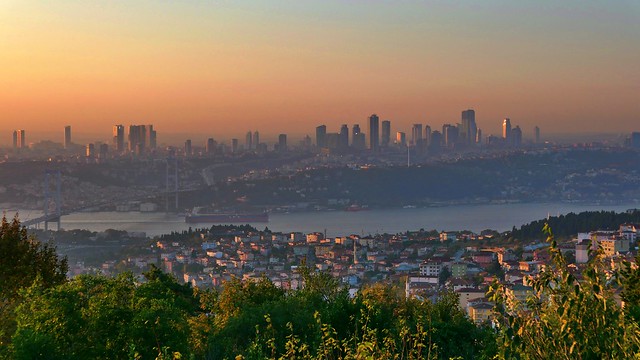 Haze over the Bosporus