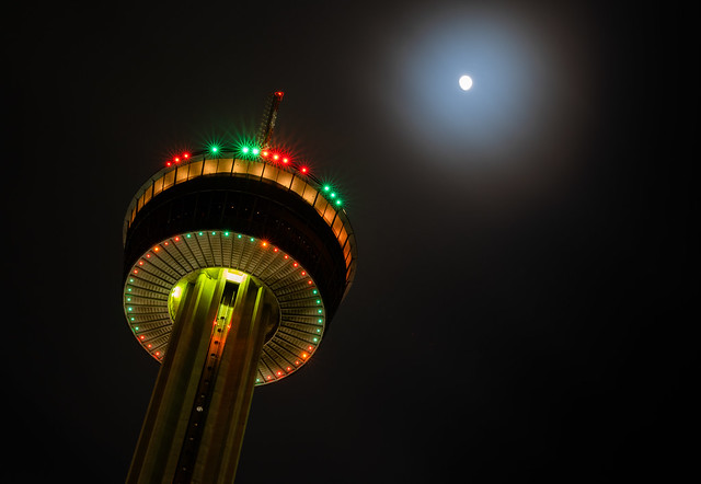 Moon over the Tower