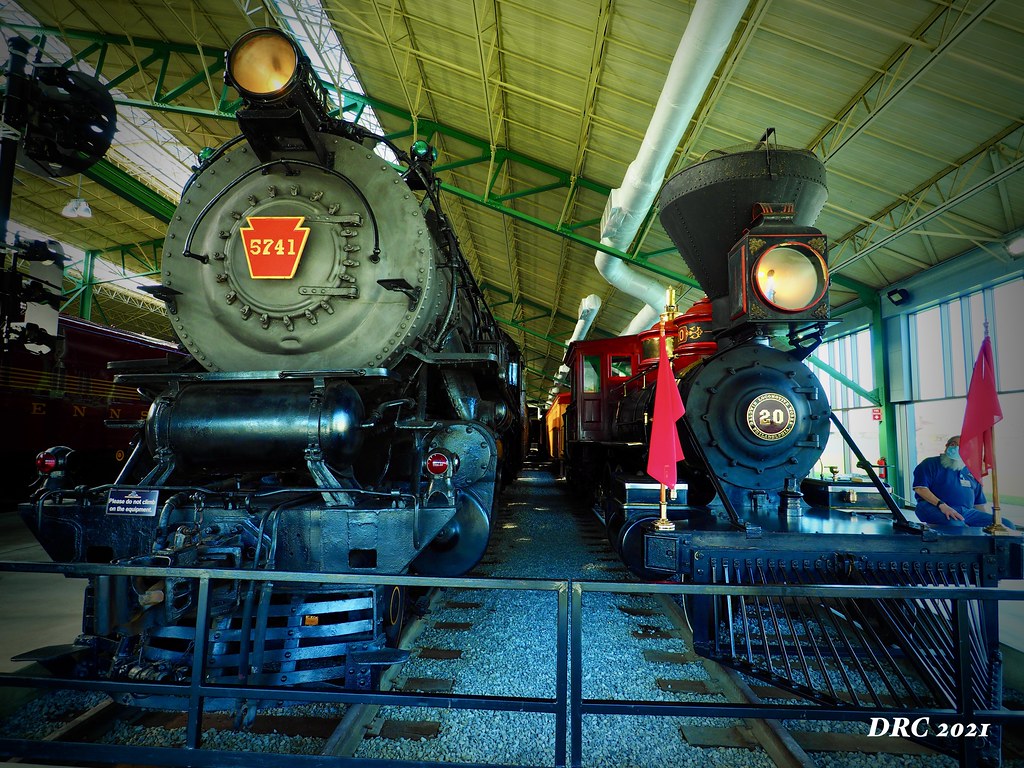 Rail Road Museum of Pennsylvania - 5741 & Tahoe 20