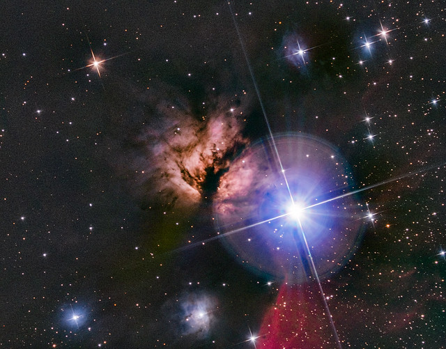 Burning Bright - The Flame Nebula
