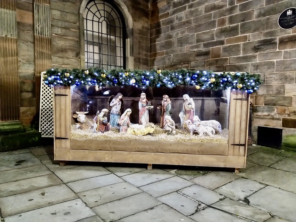 Nativity Scene, St. Ann's Square, Manchester