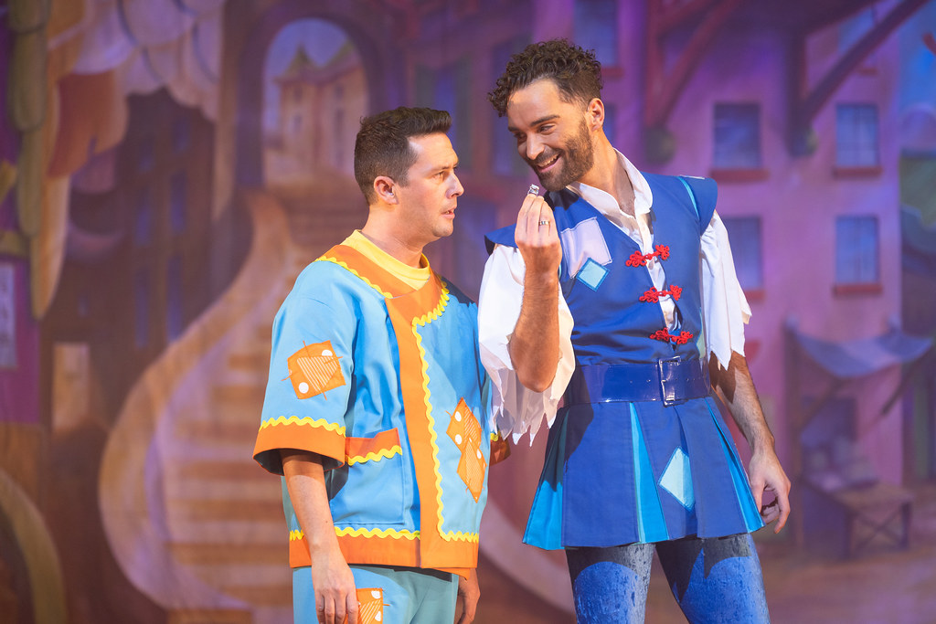 Wishee Washee and Aladdin starring in the Manchester Opera House, Pantomime