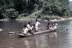 LK Sri Lanka Kitulgala filming location of Bridge on the River Kwai - 1965 (W65-A32-35)
