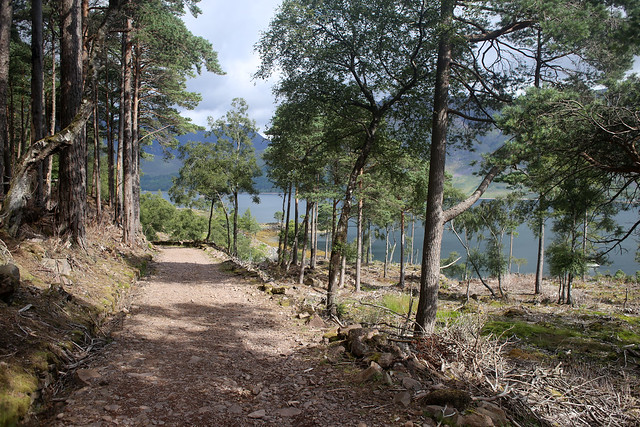 Path above Upper Loch Torridon