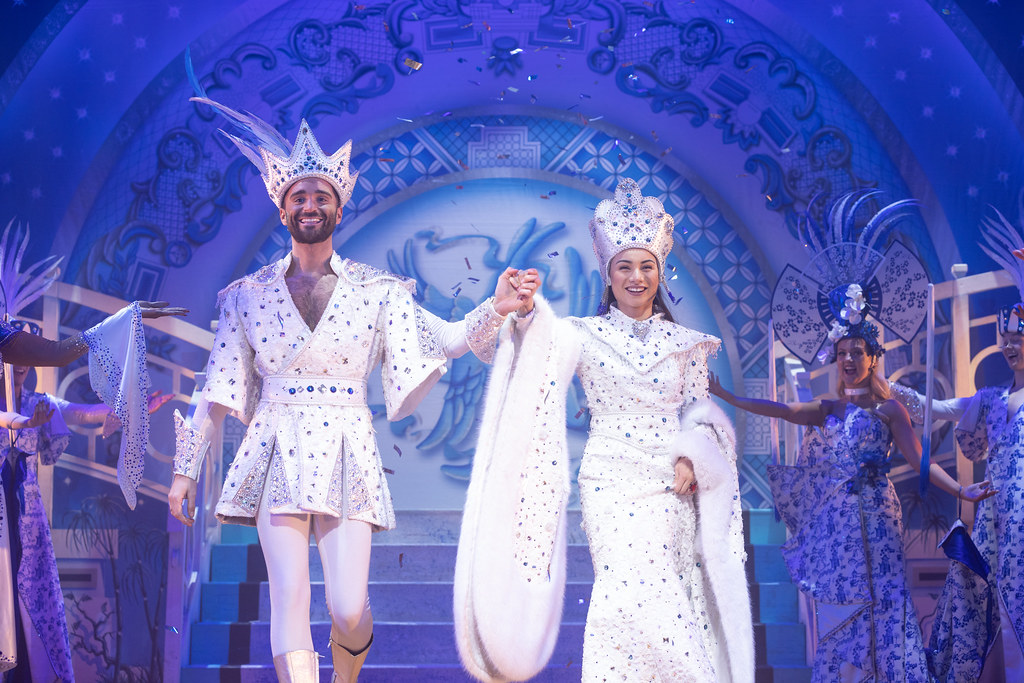 Aladdin with Princess Jasmine, Manchester Opera House