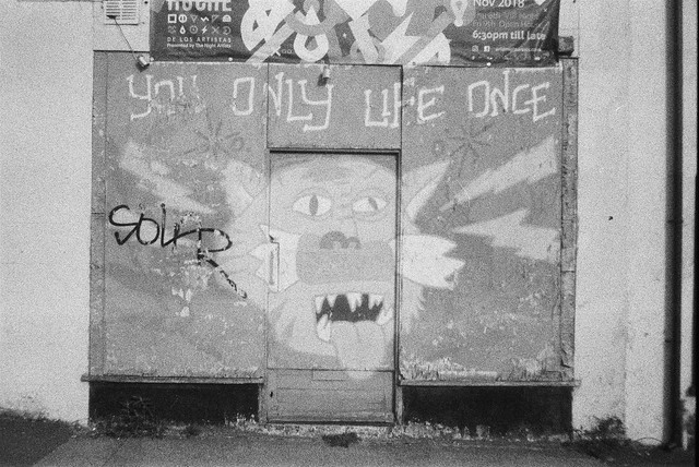 ot35 - you only live once street art