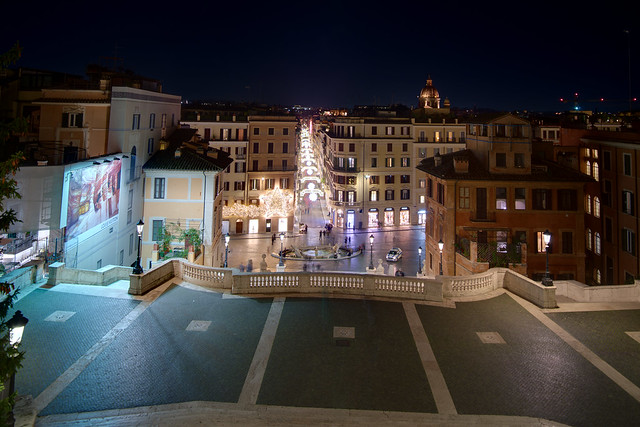 Spanish steps and Piazza di Spagna