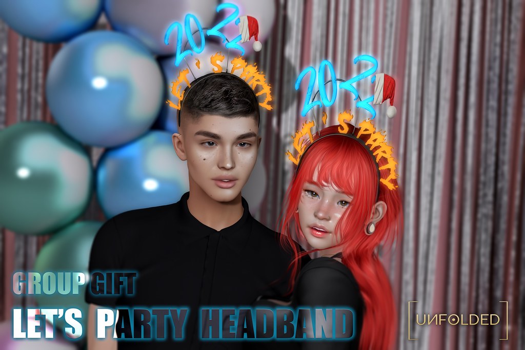 UNFOLDED X Let's Party Headband ♥