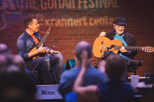 Germán López y Antonio Toledo, en una imagen de archivo, durante un concierto en Estados Unidos