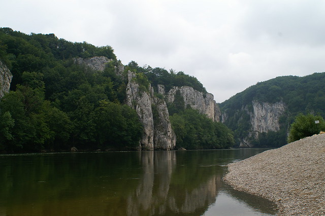 De Donau bij Kloster Weltenburg 12-06-2007