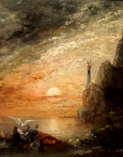Gustave Moreau, La mort de Sapho