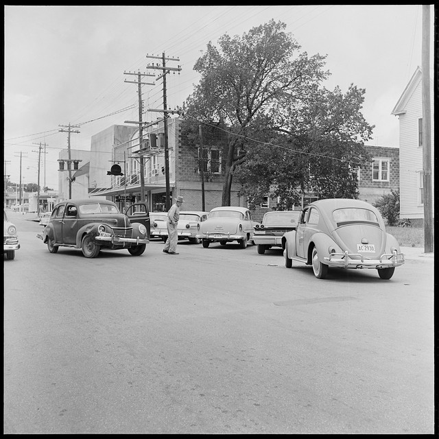 SMDR Photographic Negatives Collection, [1961][2 car- Nelson near June 61 Racers]