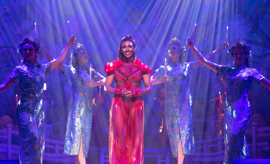 Scheherazade, the Spirit of the Ring, Aladdin Pantomime, Manchester Opera House