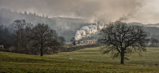 Churnet Valley Railway in the mist - Number 2