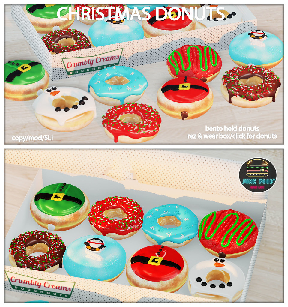Junk Food – Christmas Donuts Ad