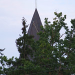 Sēmes evaņģēliski luteriskās baznīcas tornis, 12.08.2007.