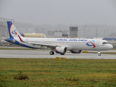 D-AVWT A21N 10667 Ural Airlines fcs (BFO on nwd)