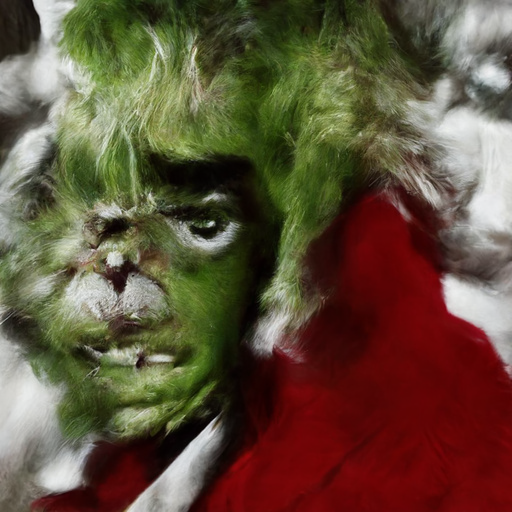 'The Grinch' Velocity Diffusion Text-to-Image