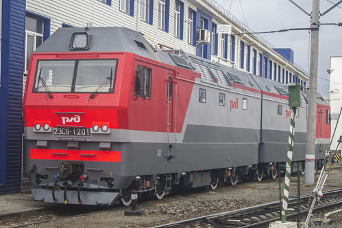 ржд локомотив электровоз транспорт поезд депо курган rzd kurgan depot sinara синара 2es6 2эс6 2es61201 1201 2эс61201