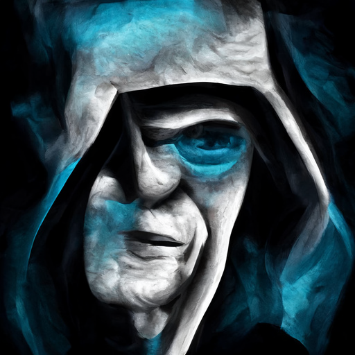 'vector art of Emporer Palpatine' Velocity Diffusion Text-to-Image