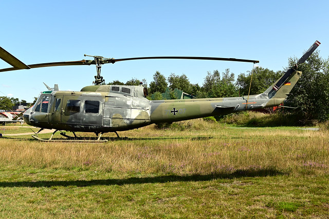 71+07 - UH-1D GermanAF unmarked 210823 Nordholz 1001