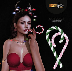 Candy cane GIFT by ChicChica @ Cosmopolitan
