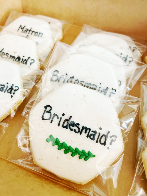 Bridesmaid Cookies
