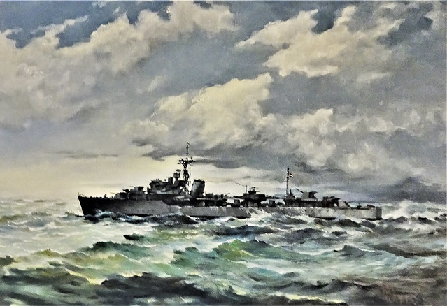 HMS Scourge - Destroyer - Royal Navy