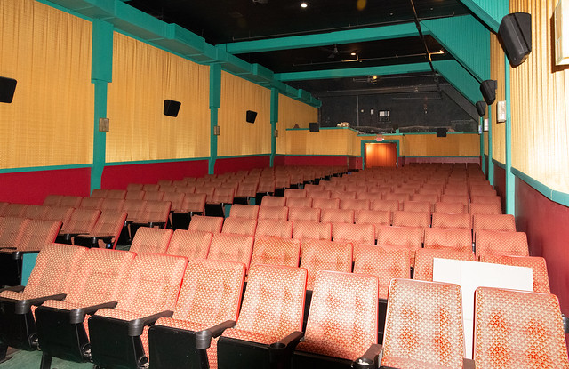 Theater pending Pandemic refurbishment