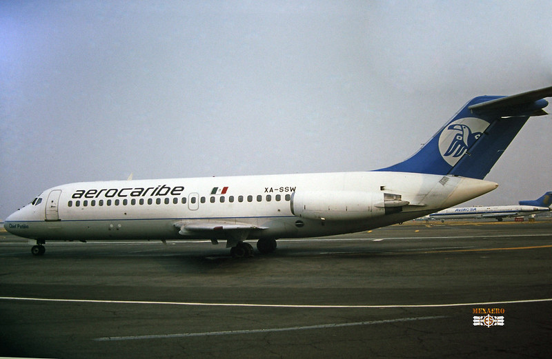 Aerocaribe / Douglas DC-9-14 / XA-SSW  "Chief Patiño"