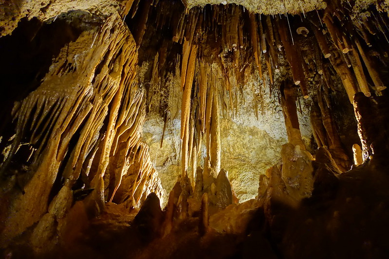 Pirineos orientales. Cerdaña francesa: Cueva (Grotte) de Fontrabiouse, - De viaje por Francia: diarios, viajes y excursiones en coche. (33)