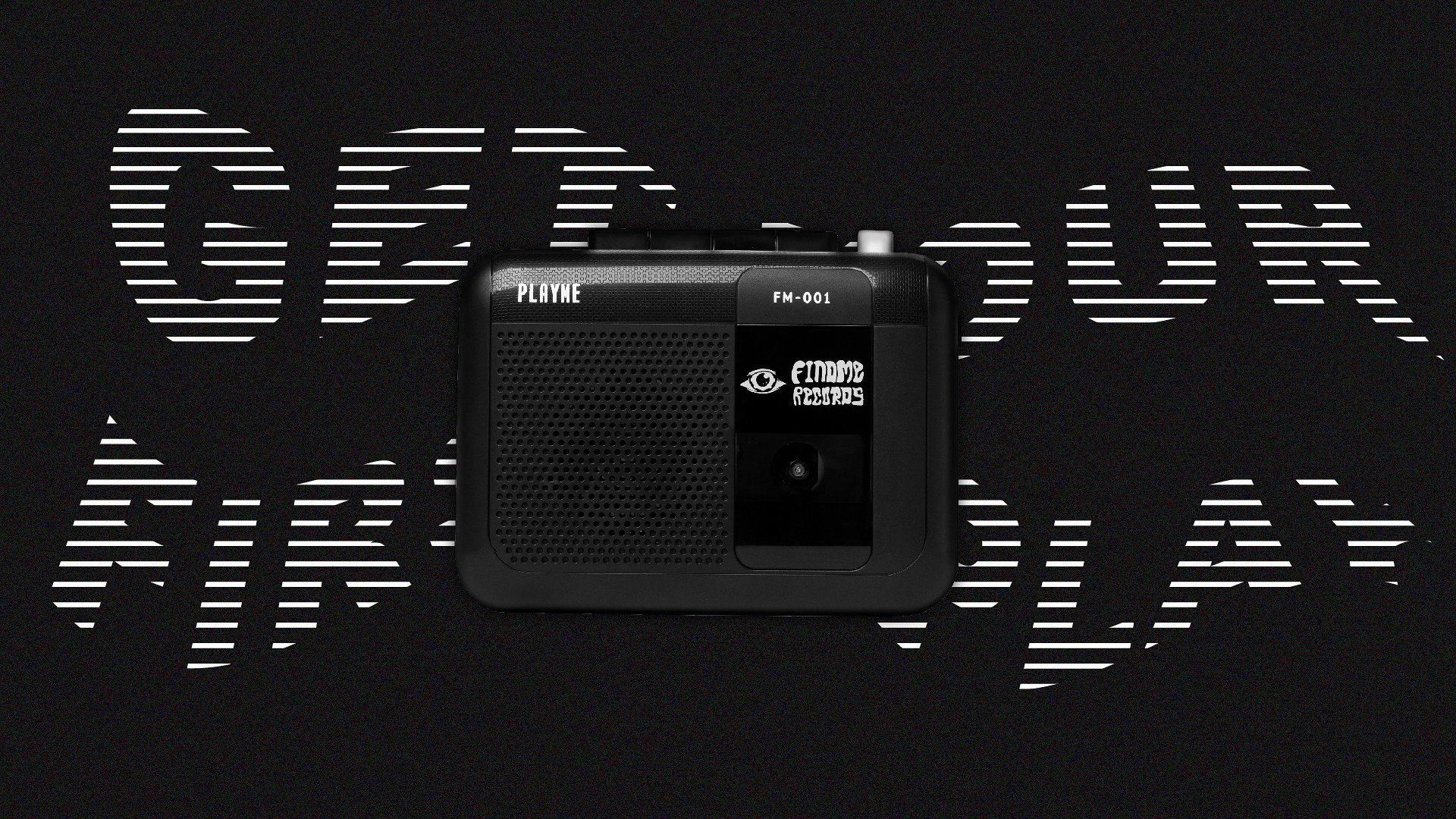 塑膠 科技小物 黑色 - PLAYME 卡式機 錄音機 | 畢業 情侶 生日 紀念 父親節禮物